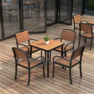 Outdoor Restaurant Table and Chairs (By 4)