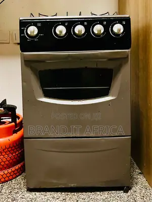 4-Burner Gas Cooker With Oven – Used