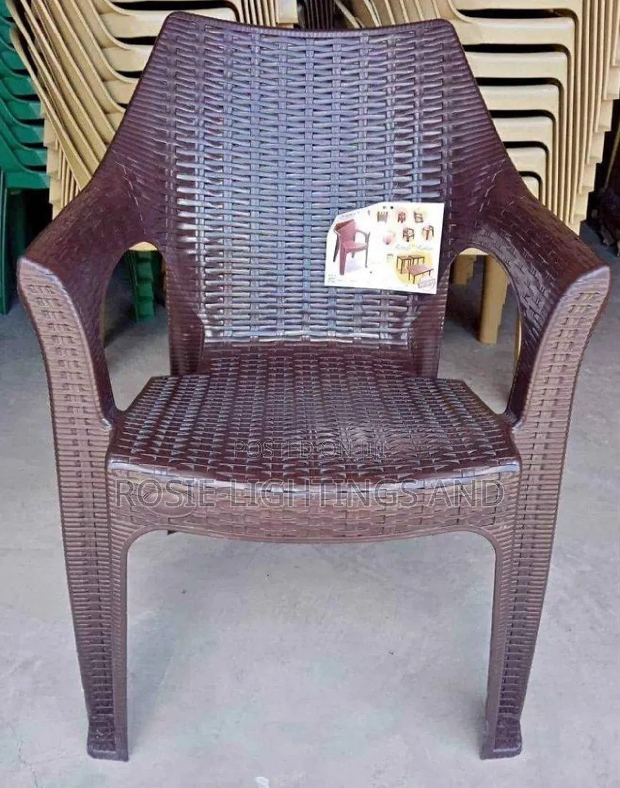 Stackable Comfort Molded Plastic Chair