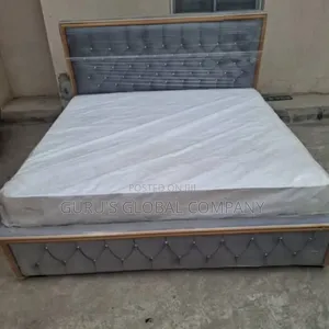 Unique Quality Padded Bed Frame and Mattress