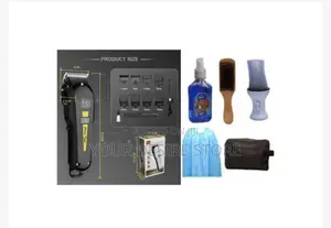 Rechargeable Hair Clipper Cordless Clipper and Barbing Kits