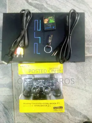 Ps2 With 15 Games+Wireless Pad