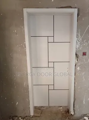 White Block 3ft/7ft Hard Interior Blended Wooden Door