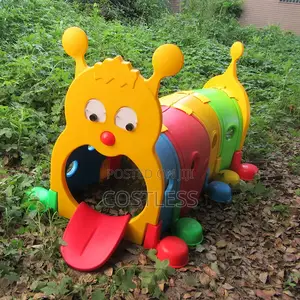 Children Caterpillar Playground Tunnel-Multicolour
