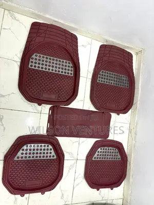 High Grade 5 Seater Car Rubber Foot Mat