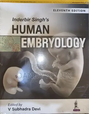 Human Embryology by Inderbir Singh(11th Edition)
