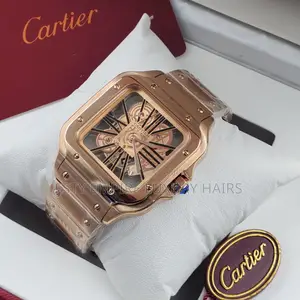 Cartier Quality Luxury Men Chain Strap Wristwatch