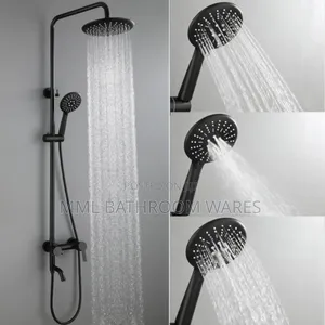 Matte Black Shower Mixer