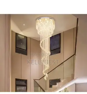 Long Villa Crystal Chandelier