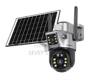 4g/Wifi Dual Lens PTZ 8w Solar Camera Outdoor
