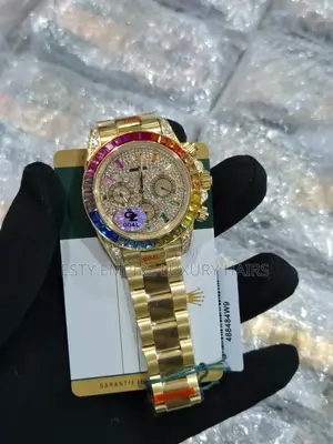 Super Clone Daytona Rainbow Stone Rolex