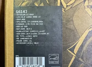 New Laptop Asus ROG Strix G16 G614 16GB Intel Core i7 SSD 1T