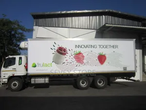 Mobile Advertising Truck Engraving