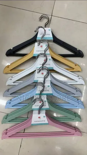 Premium Colorful Plastic Hangers