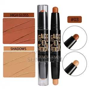 Double-Ended Face 3d Contour Stick Make Up