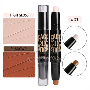 Double-Ended Face 3d Contour Stick Make Up