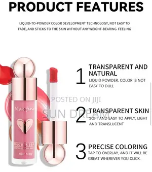 Face Blush Make Up Liquid Blush