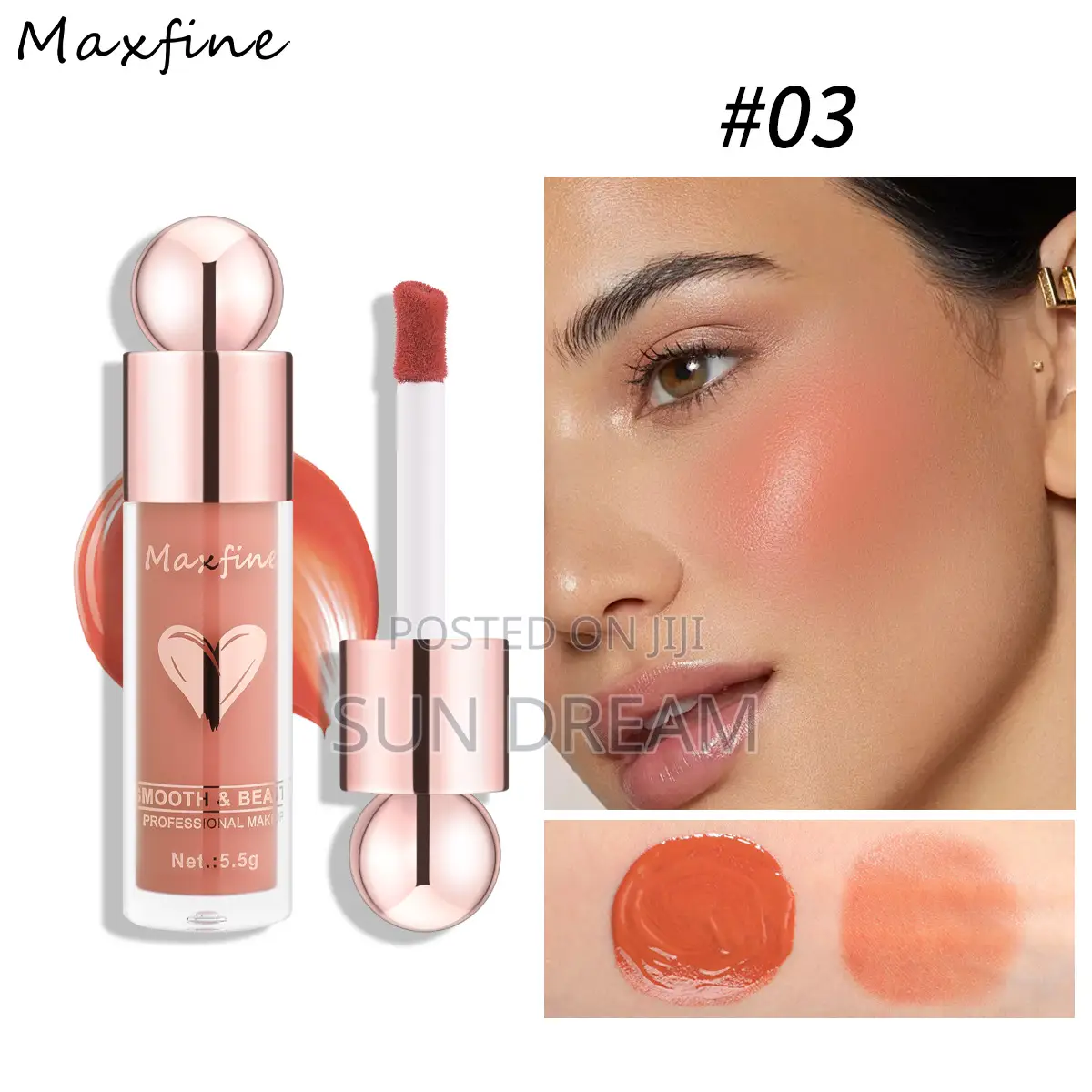 Face Blush Make Up Liquid Blush