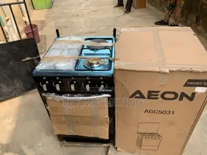 Aeon Agc5031 50cm Gas Cooker – With Double Glass Oven