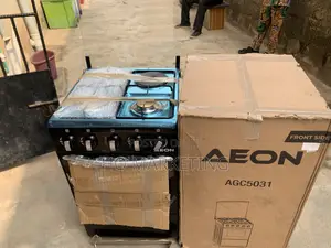 Aeon 3+1 Gas Cooker – Fast Ignition, Oven Light, 50x50