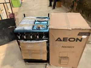 Aeon Free Standing Cooker With 3 Gas + 1 Electric Burner