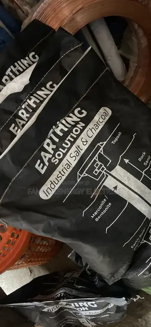 Industrial Salt And Charcoal Mixture