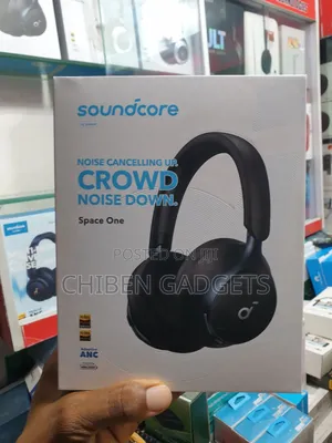 Anker Soundcore Space One Noise Cancelling Headphones- Black