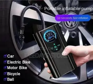 Portable Air Compressor Tire Inflator Car Air.