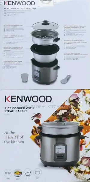 1.8l Rice Cooker With Steam Basket