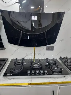 Inbuilt Gas Cooker Top and Extractor