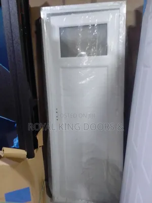 PVC Toilet Door With Glass