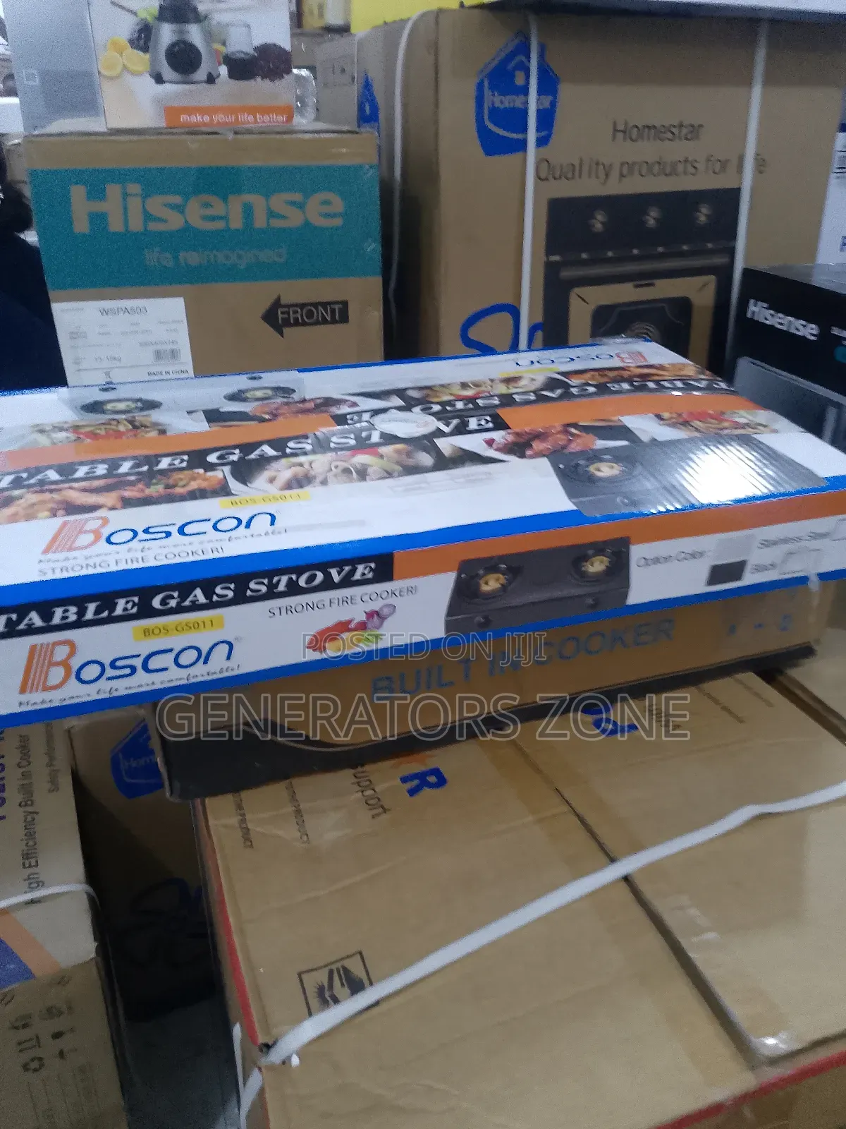 Effective Table Gas Stove (Boscon)
