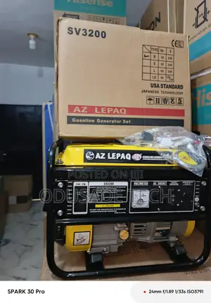 Low Noise Lepaq 1.5kva Manual Generator Sv3200
