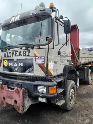 Man 6 Tires Dump Truck
