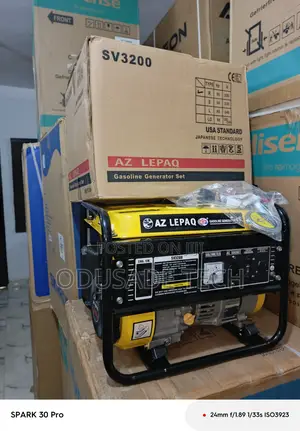 Lepaq 1.5kva Yellow Tank Generator - Sv3200