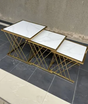 3in1 Marble Side Table