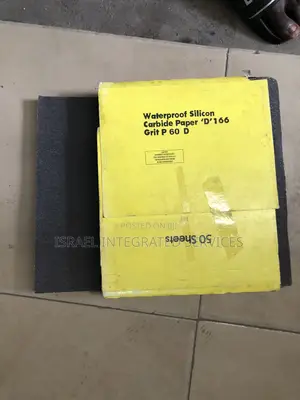 Carbide Paper P60 D 280 X 230 Mm (11” X 9”)50 PCS