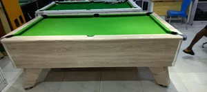 Glossy Switch Marble and Coin Snooker Board
