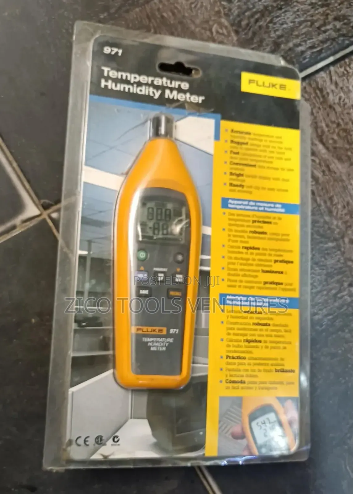Fluke 971 Temperature and Humidity