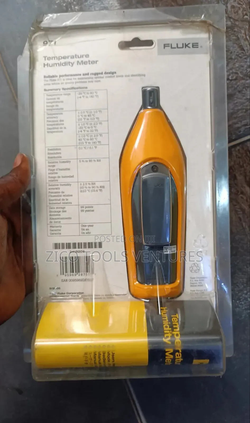 Fluke 971 Temperature and Humidity