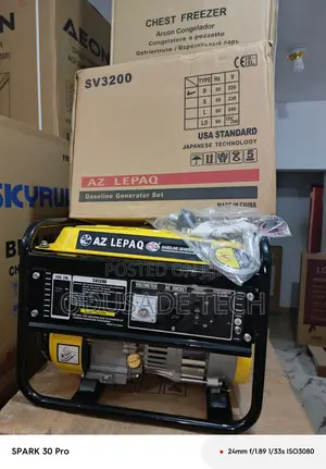 Lepaq 1.5kva Generator +Sv3200 Yellow Tanl