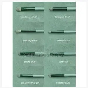 13pcs Makeup Brush Kit With Storage Bag Eyeshadow Eyebrow