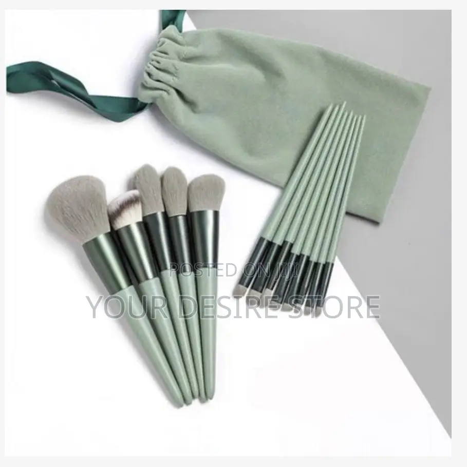 13pcs Makeup Brush Kit With Storage Bag Eyeshadow Eyebrow