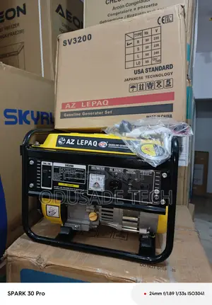 Brandnew Elepaq Generator With 1.5kva {Sv3200}