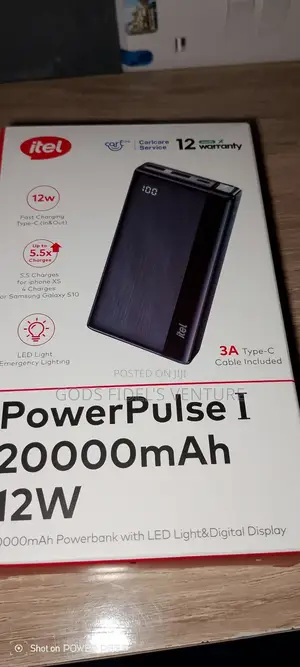 Itel Powerbank Pulse1