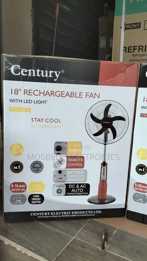18 Inches Century Rechargeable Fan