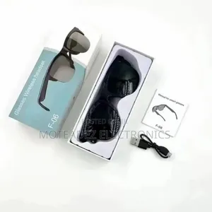 Rechargeable Smart Bluetooth Sunglasses W/Wireless Earphones