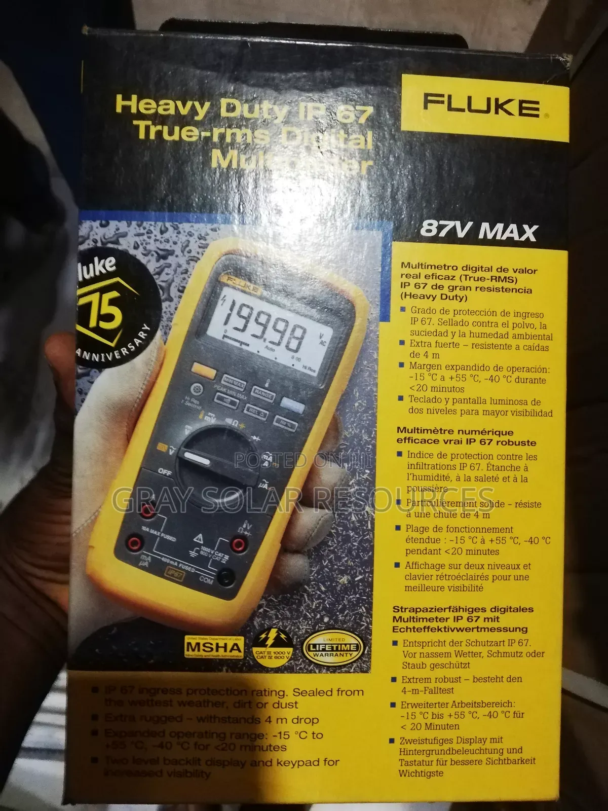 Fluke 87v Multimeter