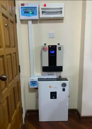7.5kva Solar Installation With 10kwh Lithium Battery