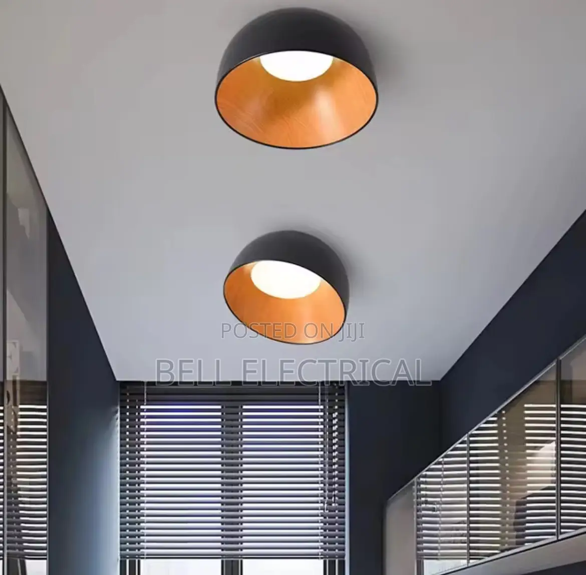 Modern Simple Wood Ceiling Lamp